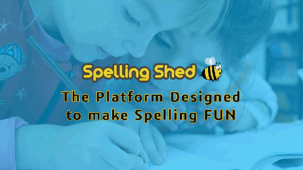 Spelling Shed students