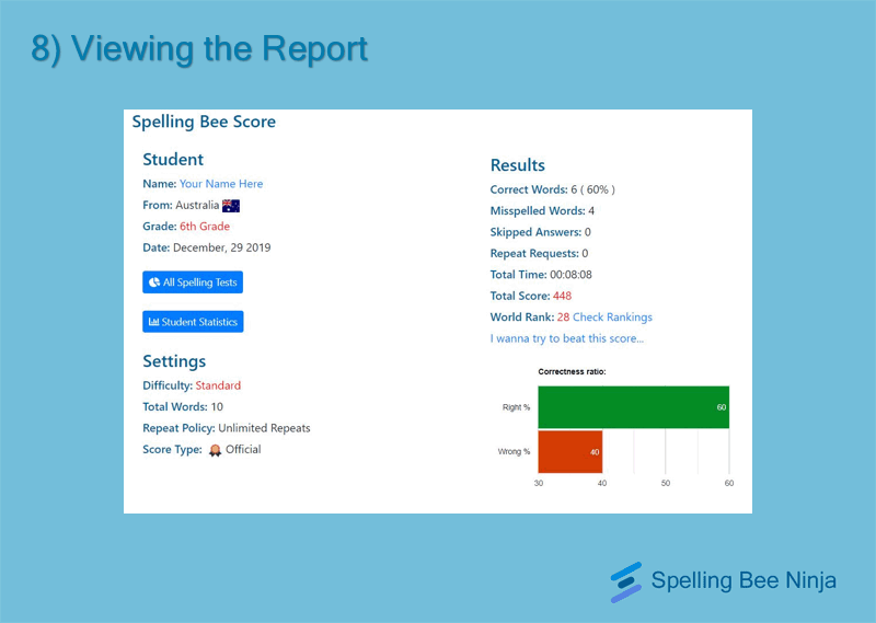 report page