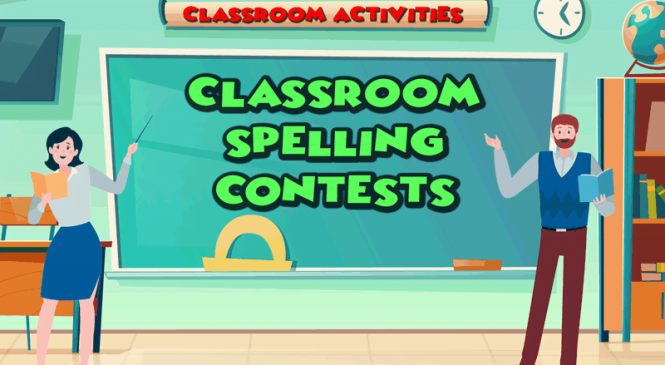 5 Steps: classroom spelling contest